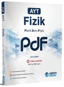 Eğitim Vadisi 2022 Ayt Planlı Ders Föyü Fızık