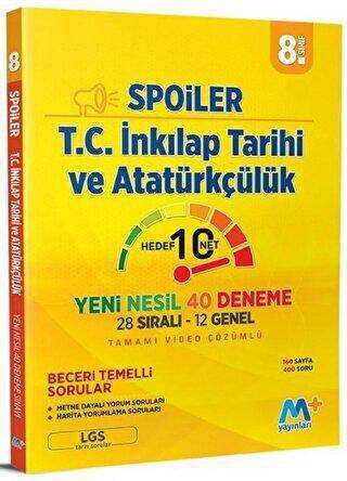 MARTI 8.SINIF SPOILER İNKILAP TARİHİ DENEMESİ