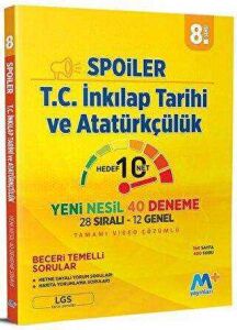 MARTI 8.SINIF SPOILER İNKILAP TARİHİ DENEMESİ