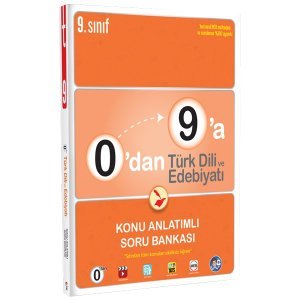 Tonguç Yayınları 0'dan 9'a Türk Dili ve Edebiyatı Konu Anlatımlı Soru Bankası
