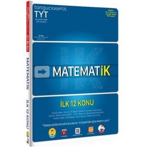 Tonguç Yayınları TYT MatematiK ilk 12 Konu Soru Bankası