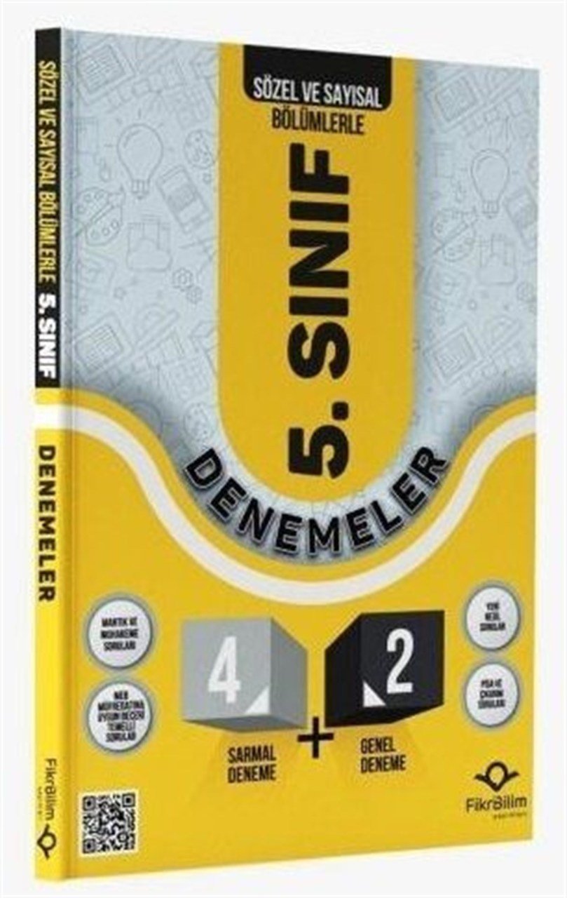 FikriBilim 5. Sınıf Sözel Sayısal 6 Deneme