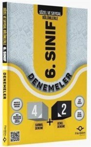 FikriBilim 6. Sınıf Sözel Sayısal 6 Deneme