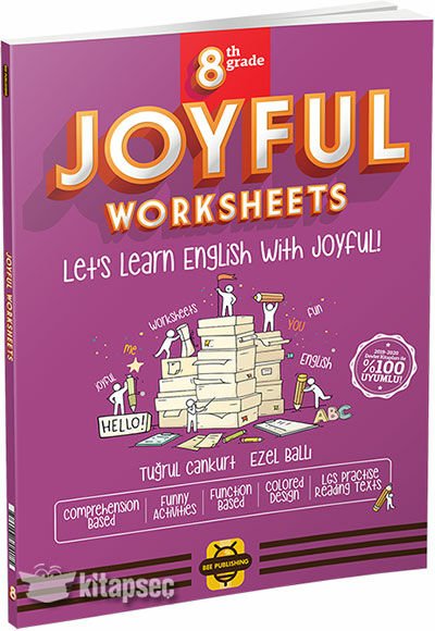 BEE PUBLISHING 8. SINIF JOYFUL WORKSHEETS 2023