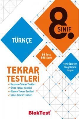 BLOKTEST 8.SINIF TÜRKÇE TEKRAR TESTLERİ