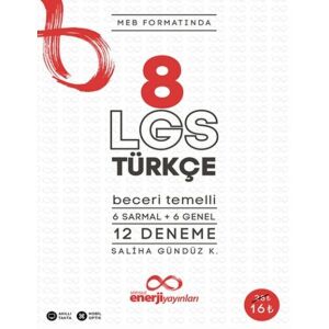 Branş Akademi  Sonsuz Enerji Türkçe 12 Deneme