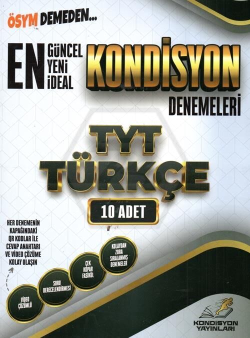 KONDSİYON TYT TÜRKÇE 10 LU DENEME 2024