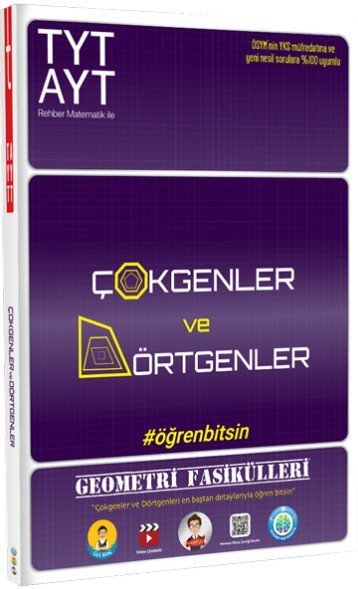 Tonguç Yayınları TYT-AYT Geometri Fasikülleri-Çokgenler ve Dörtgenler