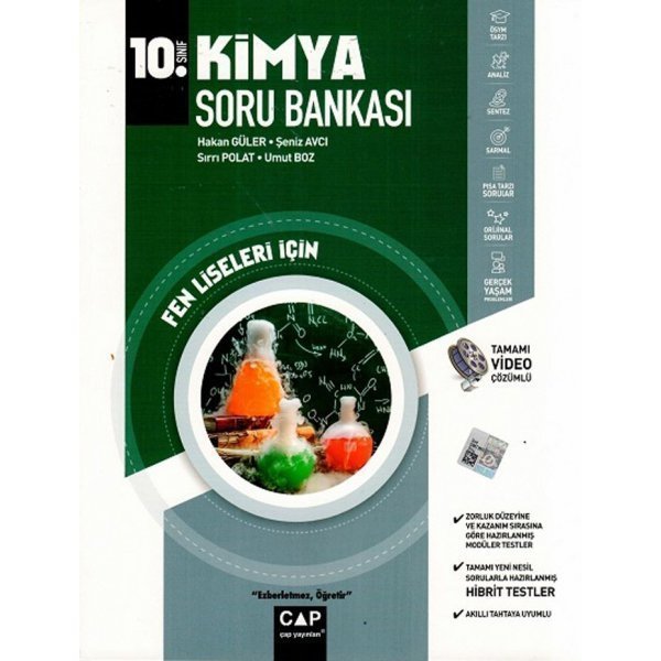 ÇAP 10.SINIF FEN LİSESİ KİMYA 2020