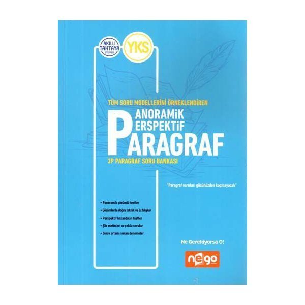 NEGO TYT - AYT 3P PARAĞRAF SORU BANKASI