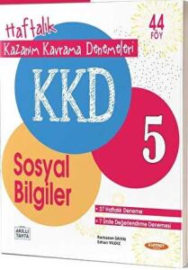KURMAY 5.SINIF SOSYAL BİLGİLER HAFTALIK KAZANIM KAVRAMA DENEMELERİ (40 FÖY)