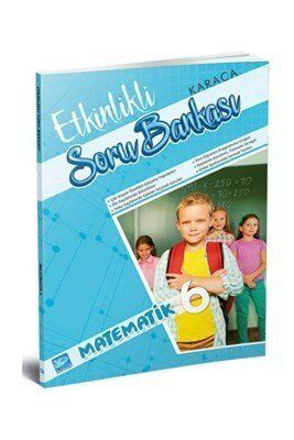 Karaca 6.Sınıf Etkinlik Soru Bankası Matematik