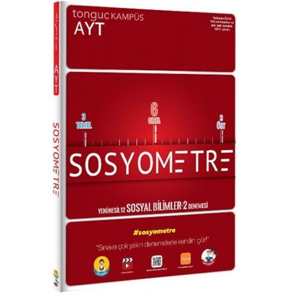 Tonguç Yayınları AYT Sosyometre