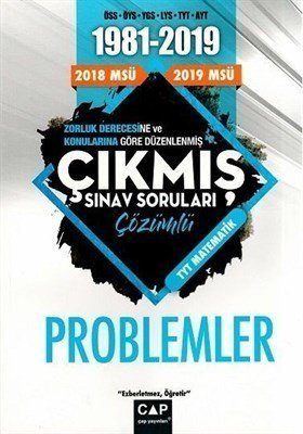 ÇAP ÜNİV.HAZ ÇIKMIŞ SORULAR PROBLEMLER 1981 2019