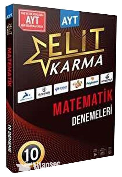 ELİT KARMA AYT MATEMATİK 10 LU DENEME - 2023 MEB YENİ MÜFREDAT