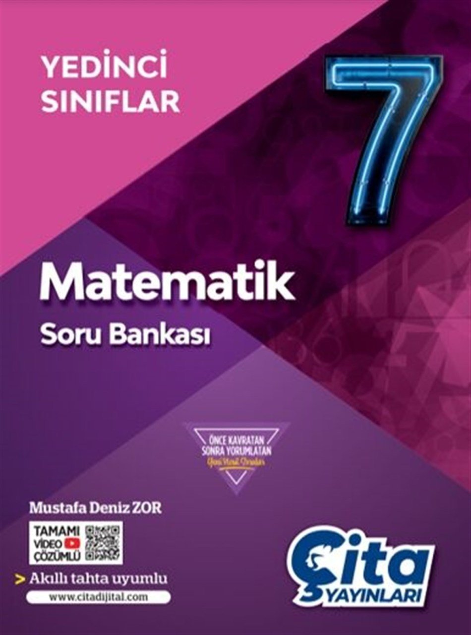 Çita Yayınları 7.SINIF MATEMATİK SORU BANKASI