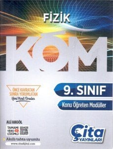 Çita Yayınları 9.SINIF FİZİK (KÖM) KONU ÖĞRETEN MODÜLLER