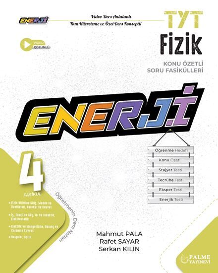 Palme Yks Tyt Ayt Fizik Kimya Konu Özetli Soru Fasikülleri 2024