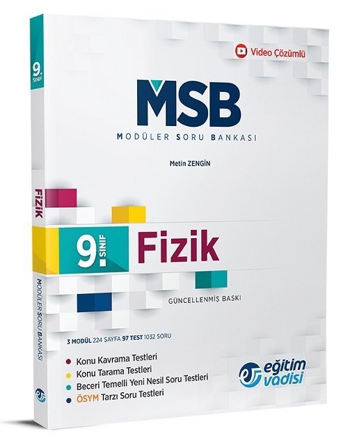 EĞİTİM VADİSİ 9.SINIF MODÜLER SORU BANKASI FIZIK