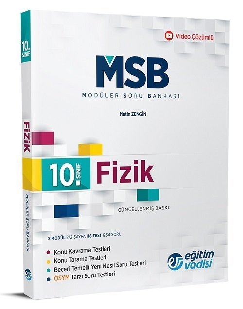 EĞİTİM VADİSİ 10.SINIF MODÜLER SORU BANKASI FIZIK
