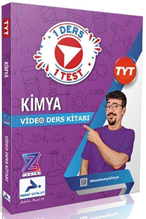 PARAF Z TAKIM TYT KİMYA VİDEO DERS KİTABI