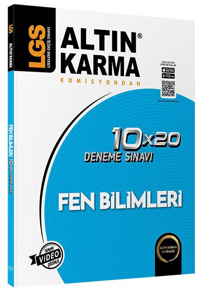 Altınkarma LGS 8.Sınıf  Fen Bilimleri 10*20 Branş Deneme