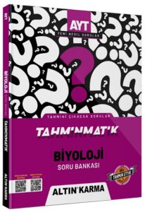 Altınkarma Tahminmatik AYT Biyoloji Soru Bankası