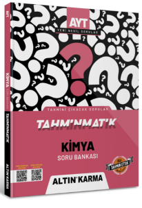 Altınkarma Tahminmatik AYT Kimya Soru Bankası