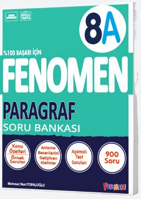 GAMA FENOMEN 8.SINIF PARAGRAF SORU BANKASI (A)