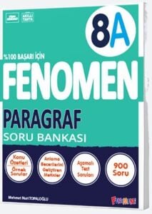 GAMA FENOMEN 8.SINIF PARAGRAF SORU BANKASI (A)