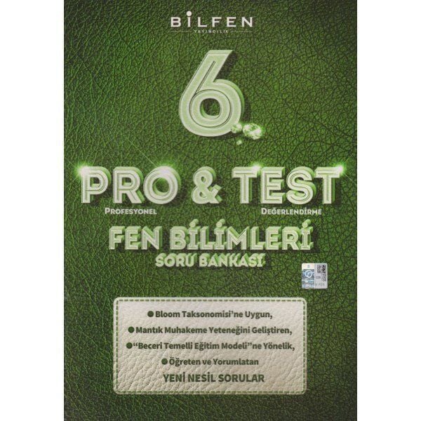 Bilfen 6. Sınıf Pro&Test Fen Bilimleri Soru Bankası