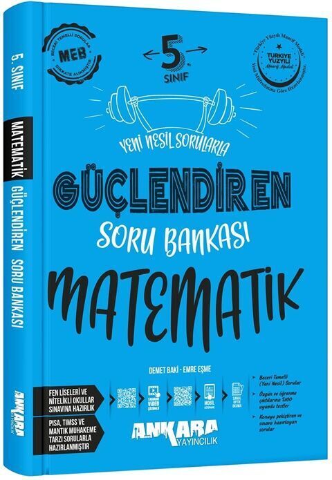 ANKARA 5.SINIF GÜÇLENDİREN MATEMATİK SORU BANKASI