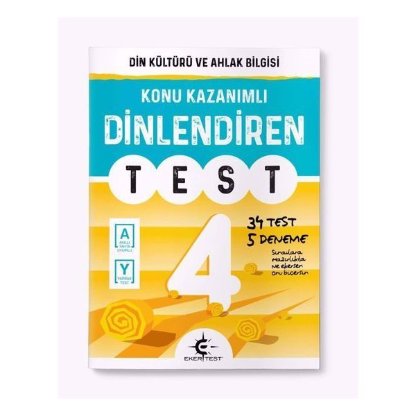 EKER 4.SINIF DİNLEDİREN TEST