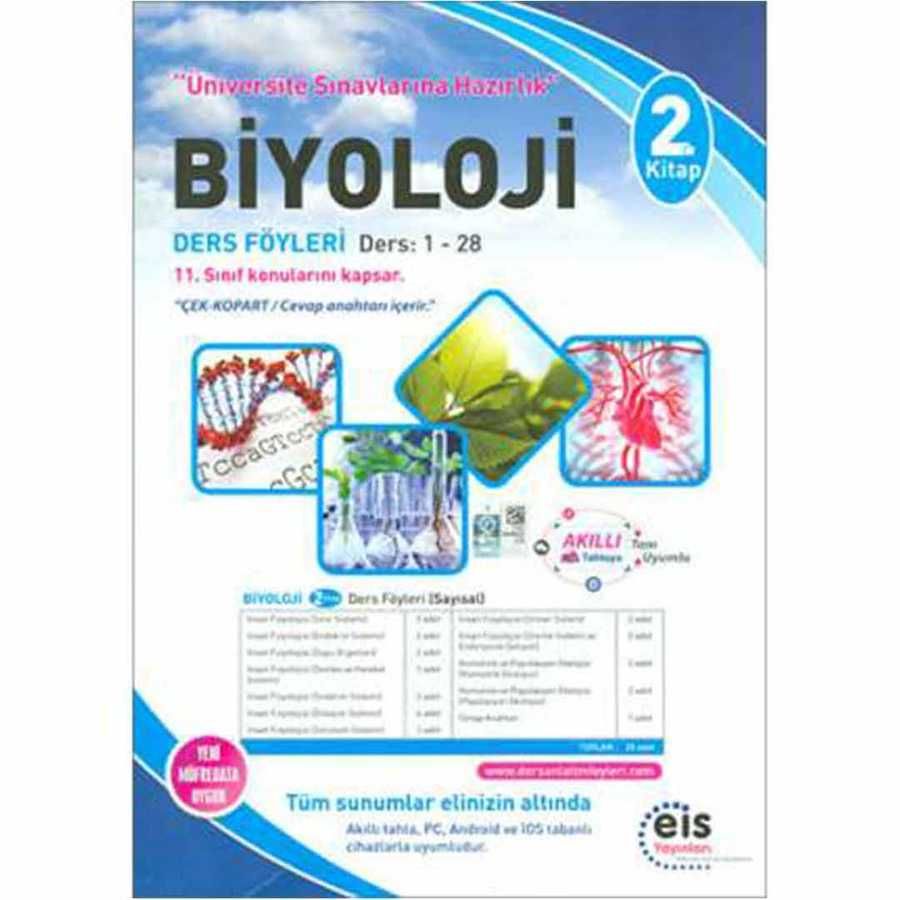 Biyoloji 2.Kitap Ders Föyleri 1-28 Eis Yayınları