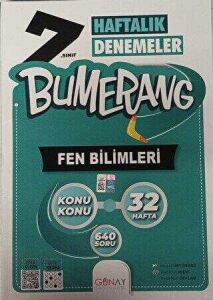 GÜNAY 7.SINIF BUMERANG 32 HAFTALIK FEN BİLİMLERİ DENEMELERİ