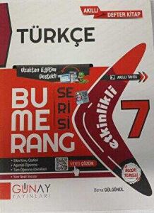GÜNAY 7.SINIF YENİ BUMERANG ETKİNLİKLİ TÜRKÇE